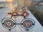Bonneville Blvd Bike Rack Mural – Artist:  Photo by Dave Iltis