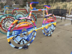 Foothills Trailheads Bike Rack Murals – Artist Elizabeth Carrington