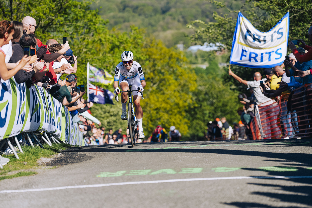 26/04/2026 – Liège Bastogne Liège Femmes 2026 – Bastogne > Liège (156 km) - Demi VOLLERING (FDJ UNITED-SUEZ) - Côte de la Redoute Photo Gaëtan Flamme, ASO