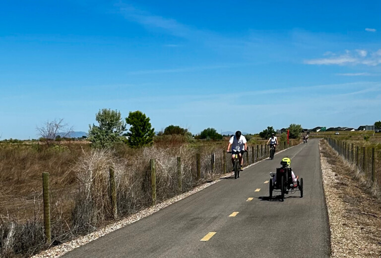 A Surprisingly Scenic Ride Alongside the West Davis Corridor