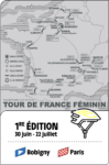 Carte du Tour de France Féminin 1984