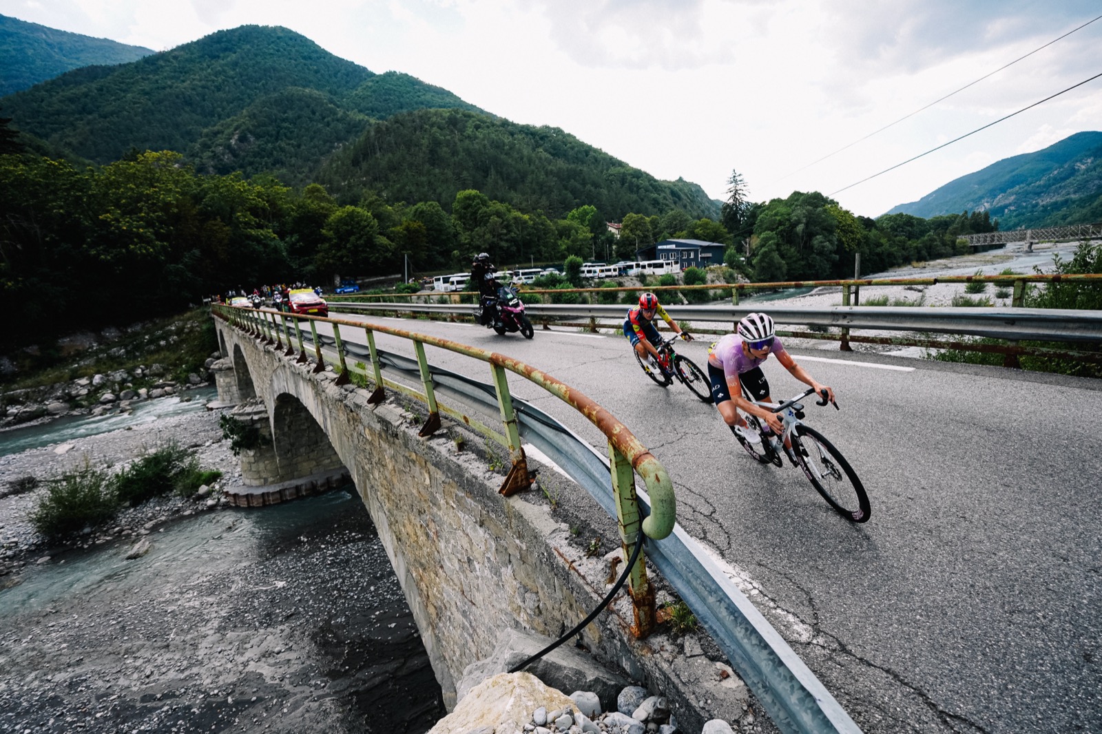 08/08/2026 - Tour de France Femmes avec Zwift 2026 - Étape 8 - Sisteron / Nice (171,9 km) - Maeva SQUIBAN (UAE Team L’IMAD), Loes ADEGEEST (LIDL - TREK) - Photo: Gaetan Flamme/ASO