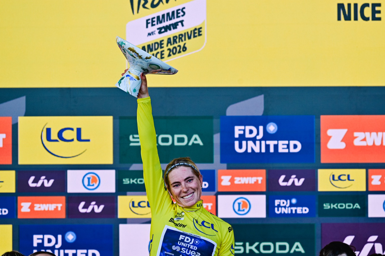 09/08/2026 - Tour de France Femmes avec Zwift 2026 - Étape 9 - Nice / Nice (99,9 km) - Demi VOLLERING (FDJ UNITED-SUEZ) - Photo: Billy Ceusters/ASO