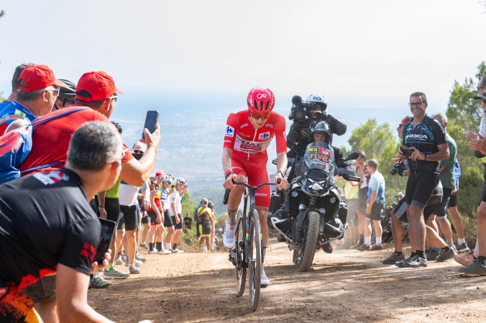 27/08/2026 - La Vuelta 2026 - Stage 6 - Alcossebre > Castelló (177,4 Km) - Tadej POGACAR (UAE TEAM EMIRATES XRG). Photo: Toni Baixauli/ASO