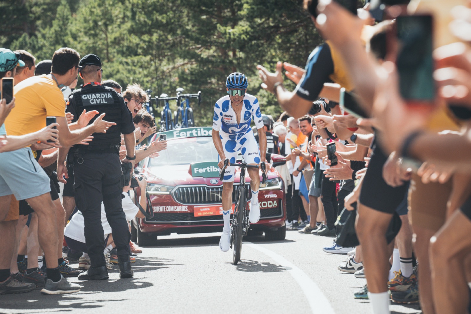 28/08/2026 - La Vuelta 2026 - Stage 7 - Vall d’Alba > Aramón Valdelinares (149,8 Km) - Enric MAS (MOVISTAR TEAM). Photo: Toni Baixauli/ASO