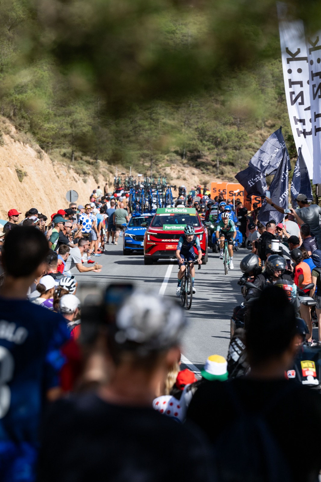 Jakob Omrzel flies off to victory. 03/09/2026 - La Vuelta 2026 - Stage 12 - Vera > Calar Alto (166,6 Km). Photo: Toni Baixauli/ASO